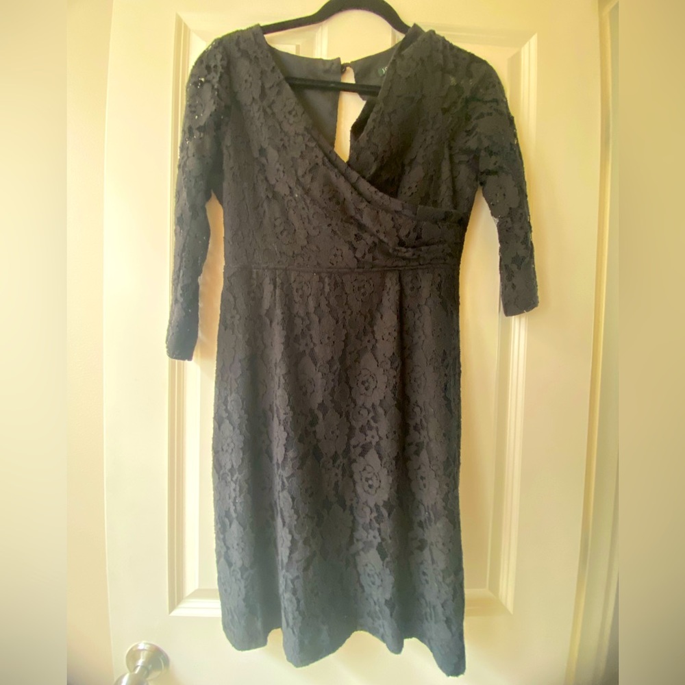Jcrew lace 3/4 sleeve dress